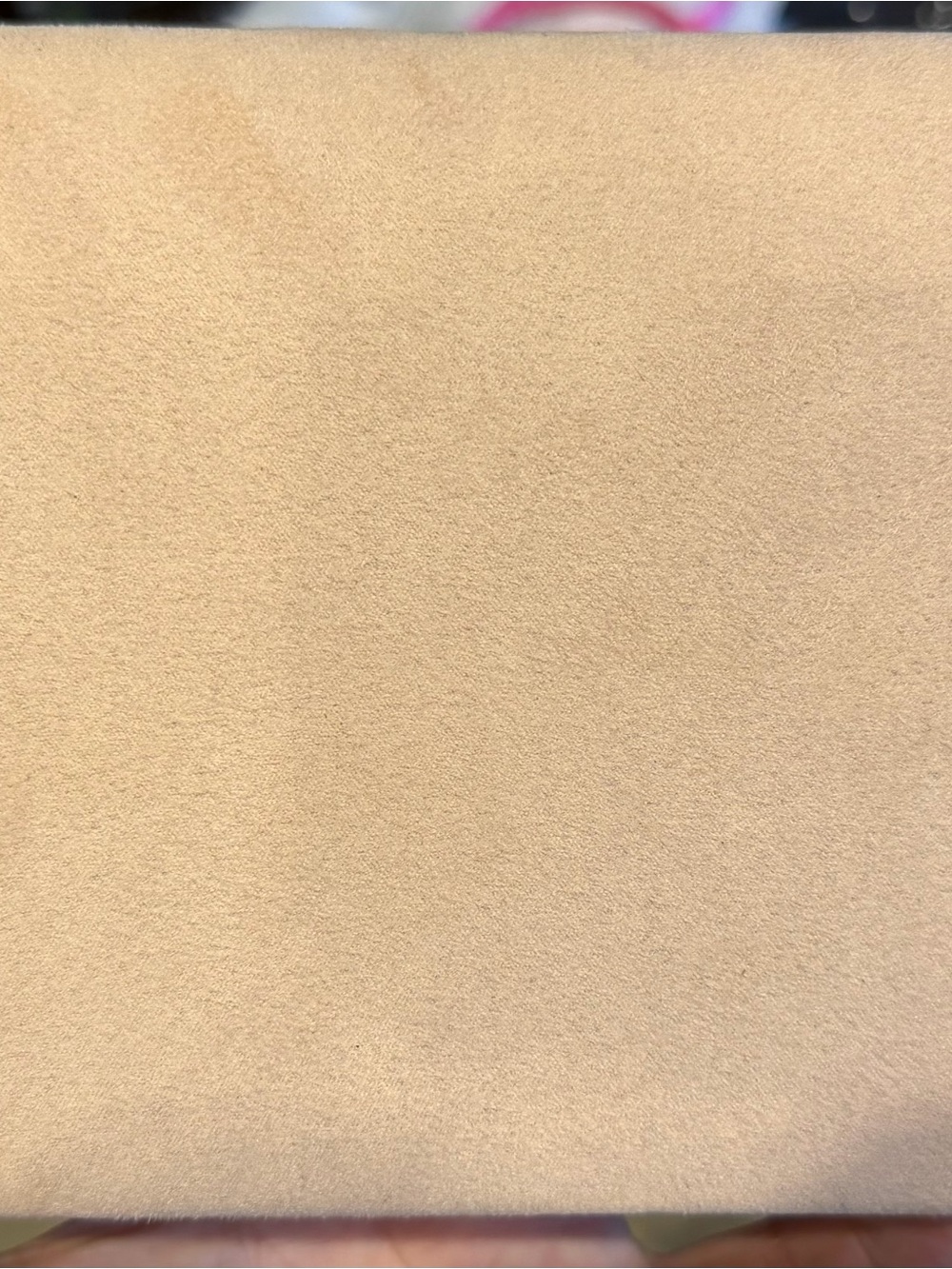 Charming Tailor Blush Nude Velvet Envelope Clutch Gold Chain Evening Bag - Picture 5 of 7